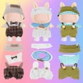thumbnail image 4 of Unbranded Doll Clothing Outfit Set 6 Styles Collectible Complete Outfits 6 Pack for 15-17cm Dolls, 4 of 6