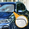 thumbnail image 3 of Qxltty Teddy Bear Holding A Balloon Car Windshield Sunshades Foldable UV Rays Sun Visor Protector Keep Your Vehicle Cool 57×31.5in, 3 of 8