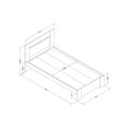 thumbnail image 2 of South Shore Reevo Twin Bed Set (39''), 2 of 7
