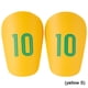 thumbnail image 5 of 1 Par Miniespinilleras Espinilleras Pequeñas Protector Piernas Fútbol (S) Amarillo, 5 of 6