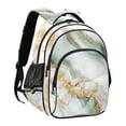 thumbnail image 2 of ALAZA Marble Green School Backpack Elementary Bag Bookbag Travel Rucksack, 2 of 6