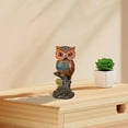 thumbnail image 6 of Axioma Birds Figurine Garden Sculptures Art Works Decorative Decoration Souvenirs Gifts Eyes Orange, 6 of 8