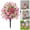 z_Fuchsia & Pink, variant on 3PCS 4th of July Patriotic Artificial Flowers, Red White Blue Outdoor Ground Stake Plants, Uv Resistant for Garden Patio Yard independence Day Veterans Memorial Home Decor