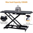 thumbnail image 3 of 48” Electric Lift Pet Dog Grooming Table, Heavy Duty Hydraulic Dog Grooming Table, Height Adjustable with Overhead Arm, Clamps, Three Grooming Noose, 3 of 7