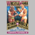 thumbnail image 2 of Mens WWE Hulk Hogan VS The Ultimate Warrior Poster Lightweight Hoodie, 2 of 4