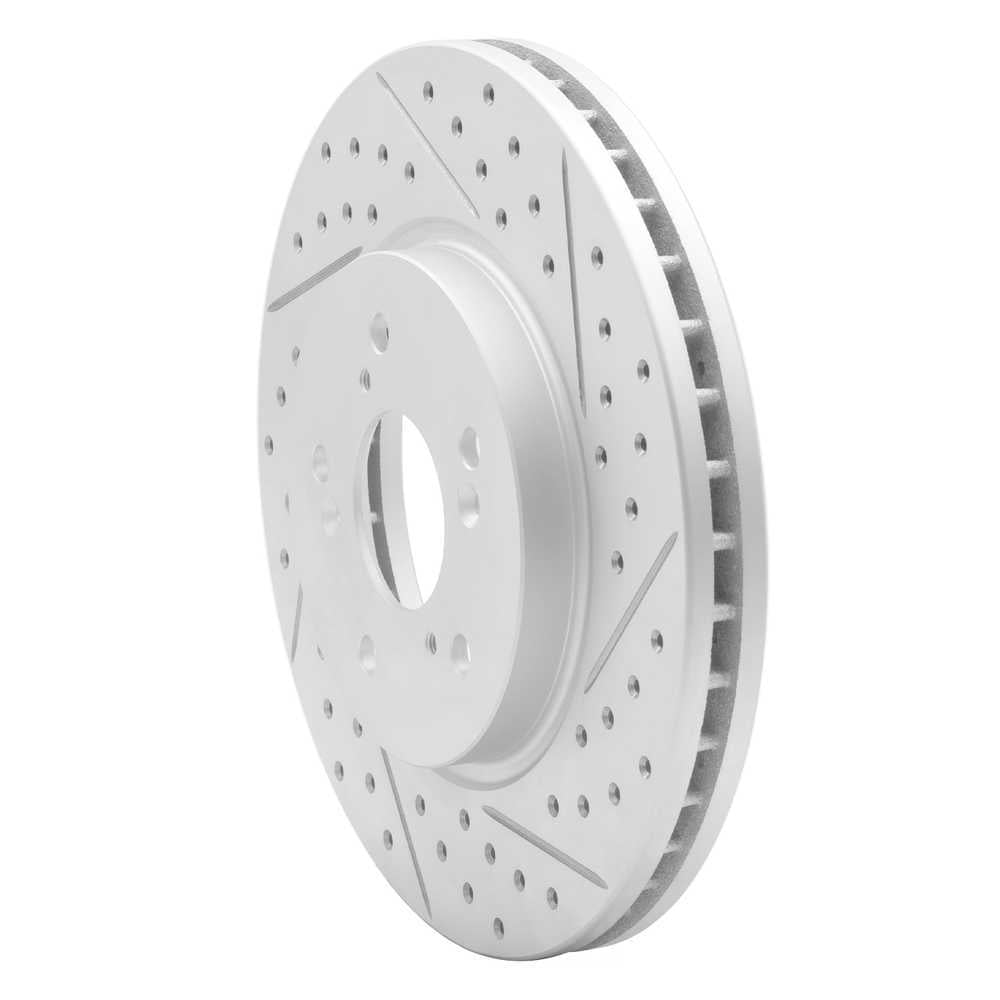 Dynamic Friction Company 830-59055R DFC Geoperformance Rotor - Drilled and Slotted
