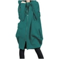 thumbnail image 2 of Babysbule Winter Coats for Women Fashion Woman Long Sleeve T-Shirt Open Front Loose Outerwear Hooded Pocket Solid Blouse Coat Tops Tops, 2 of 9