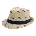 thumbnail image 4 of ZHOGXU Kids Sun Hat Summer Trimmed Beach Hat Casual Jazz Style For Kids 3-8 Years Outdoor Play Wear, 4 of 4
