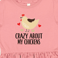 thumbnail image 4 of Inktastic Cute Chicken Farming Girls Toddler Dress, 4 of 5