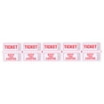thumbnail image 3 of Double Stub Raffle Tickets for Events, and More - 200 Count - Color Varies, 3 of 5
