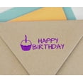 thumbnail image 2 of HAPPY BIRTHDAY Self Inking Rubber Stamp Custom Colop Office Stationary P20 Mini Stamper, 2 of 2