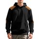 thumbnail image 3 of pstuiky camisa de manga larga para hombre, Sudadera con capucha y manga larga a cuadros con bloques de color para hombre Tops de hombre l, 3 of 5