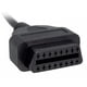 thumbnail image 5 of Conector 14 Pin a 16 Pin OBD II Cable macho a hembra adaptador coche diagnóstico OBD II Cable reempl Abody Conector, 5 of 7
