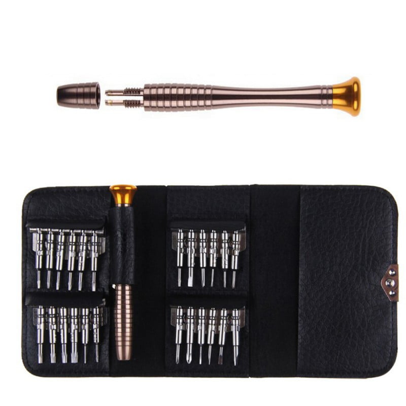 Color : Black Screwdriver Set 25 in 1 Precision Torx Screwdriver Cell Phone Wallet Repair Tool Set For Mobile phoneCellphone Color : Black Screwdriver Set 25 in 1 Precision Torx Screwdriver Cell Phone Wallet Repair Tool Set For Mobile phoneCellphone
