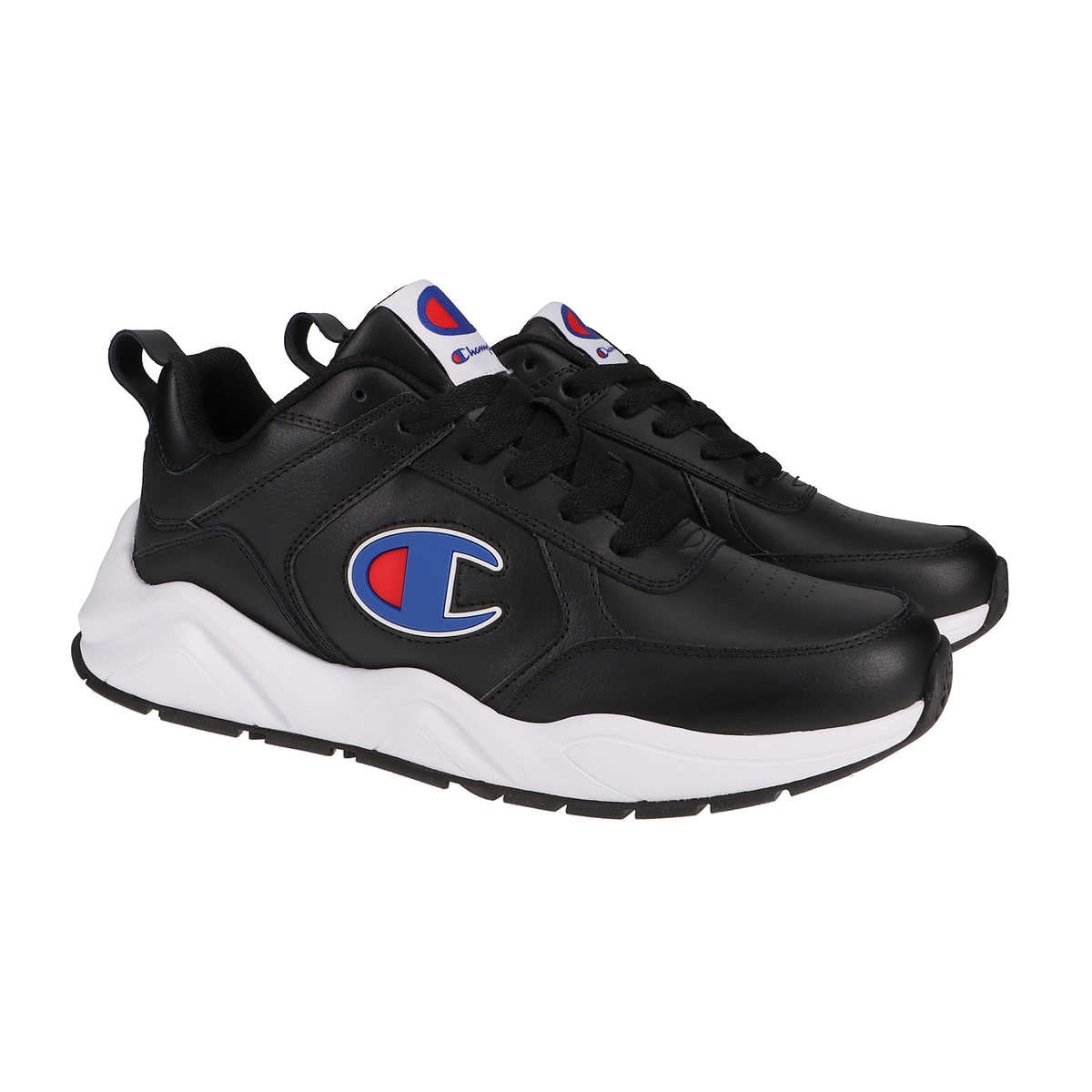 Shoes 93Eighteen Classic Lace Up Casual Running Walking Sneaker - Black White (Black, 9.5) - Walmart.com