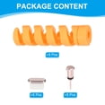 thumbnail image 3 of 18Pcs Type-C Dust Plug Earphone Dust Plugs Cap with Cable Protector, Yellow Pink, 3 of 6