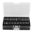 thumbnail image 1 of Portable and Exquisite Stainless Steel Ring Size Measuring Tool with Storage Box, 1 of 4