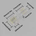 thumbnail image 4 of 3 Set Conector COB de 8 mm Conector de Esquina/en Forma de L de 8 Piezas, Conectores Sin Espacios de 2 Piezas para Tiras de Luces LED COB, NO para Luces de Cinta de 10 mm, 4 of 7