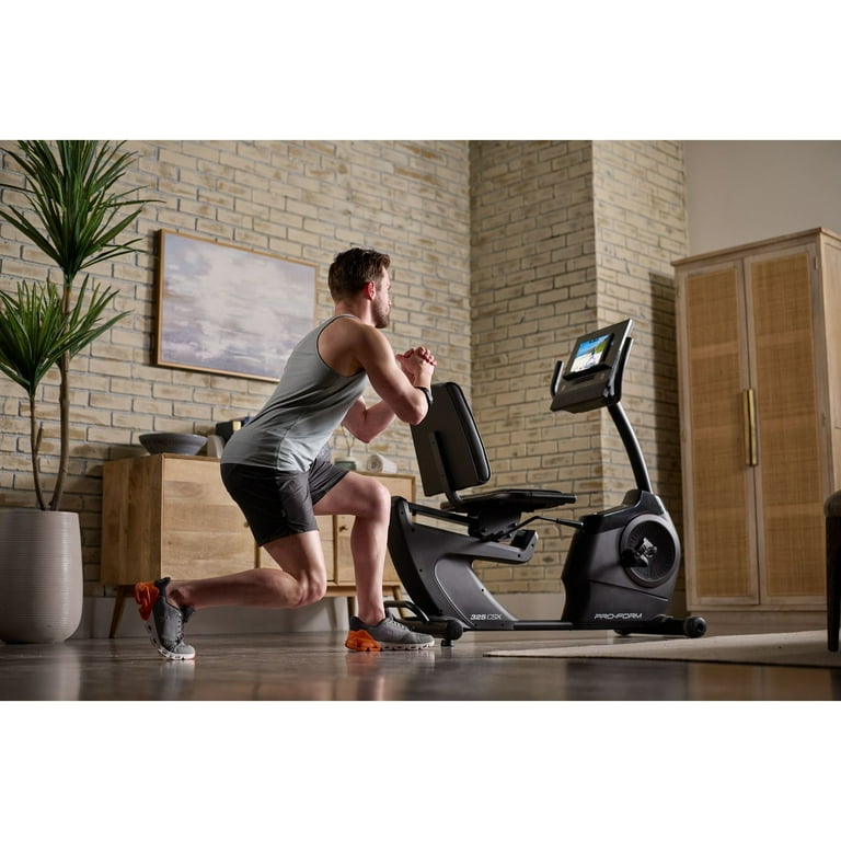 ProForm 325 CSX Indoor Exercise Bike with Compact Design and Quiet