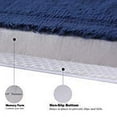 thumbnail image 5 of Incredibly Soft and Absorbent Memory Foam Bath Mat, 17 By 24-inch, Burgundy Red, 5 of 5