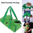 thumbnail image 3 of Bolsas multifuncionales de sujeción para el cuidado de perros y gatos para bañarse, lavarse y cortarse las uñas, color verde (L), 3 of 5