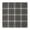 Brown Blue Checkerboard, variant on Multi Color Plaid Checkered Pattern Square Fitted Tablecloth with Elastic Edge,Square Table Cover,Washable Elastic Table Cover for Home Kitchen Party Decor 34"x34"