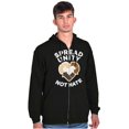 thumbnail image 5 of Spread Unity Not Hate Social Justice Zip Up Hoodie Men's Women's Brisco Brands S, 5 of 6