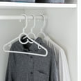 thumbnail image 3 of Laundry 360 5 pack Swivel Neck Hangers in White, 3 of 8