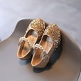 thumbnail image 6 of Girls Dress Shoes Princess High Heel Glitter Dance Shoes Wedding Party Sandals for Toddler Little Girl with Crystal, 6 of 7