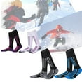 thumbnail image 2 of Thermal Knee High Warm Socks Men Women for Skiing Snowboarding Hunting Cold Weather Thick Winter Warm Socks Gifts, 2 of 8
