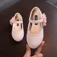 thumbnail image 4 of Odeerbi Girls Sandals Toddler Shoes Baby Girls Princess Soft Non-slip Pearls Flowers Summer Autumn Sandals, 4 of 9
