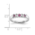 thumbnail image 7 of Designer 14K White Gold Diamond With Ruby Band Made In India -Jewelry By Sweet Pea Creations, 7 of 7