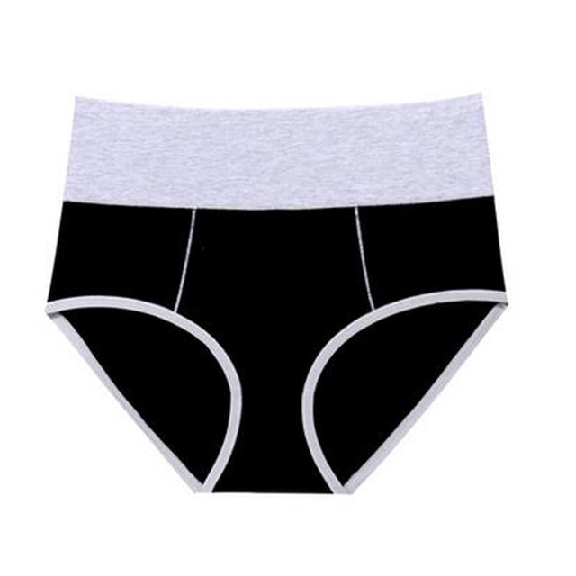 Bragas de ropa interior elásticas suaves transpirables de cintura alta a la moda para mujer Fridja nalpqowj13182