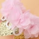 thumbnail image 4 of Diadema con gorro de primer cumpleaños para bebé, tiara de flores, corona de fiesta, diadema, gorro de fiesta (estampado de flores de gasa), 4 of 7