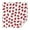 Strawberry Plants Fruit-2, variant on Strawberry Plants Fruit Flower Square Tablecloth,Waterproof Square Table Cover,Wipeable Spillproof Washable Table Cover for Home Kitchen Party Decor 42"X42"(107x107cm)