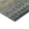 thumbnail image 3 of Addison Rugs Mayfield Premium Machine Washable Transitional Geometric Gray Rectangle Rug, 9' X 12' Machine Washable Transitional Geometric Gray Oversized Sherpa Throw Blanket, 3 of 6