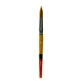 thumbnail image 3 of Princeton Brush Snap Short Handle White Nylon Taklon Brush, Round, 20, 3 of 5