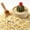 Cream Beige, variant on 1/8 Inch Natural Aquarium Gravel, Small Pebbles for Fish Tank, Indoor Plants & Succulents, Mixed Color Mini River Rocks for Drainage, Terrarium, Top Dressing & Vase Filler, 3 lb