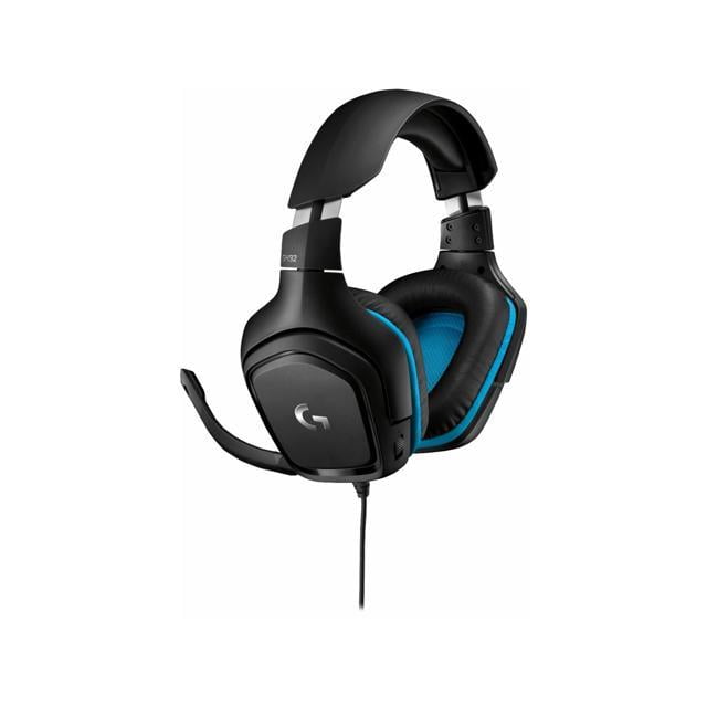 Audifonos Logitech G432 Negro y Azul Nintendo Switch