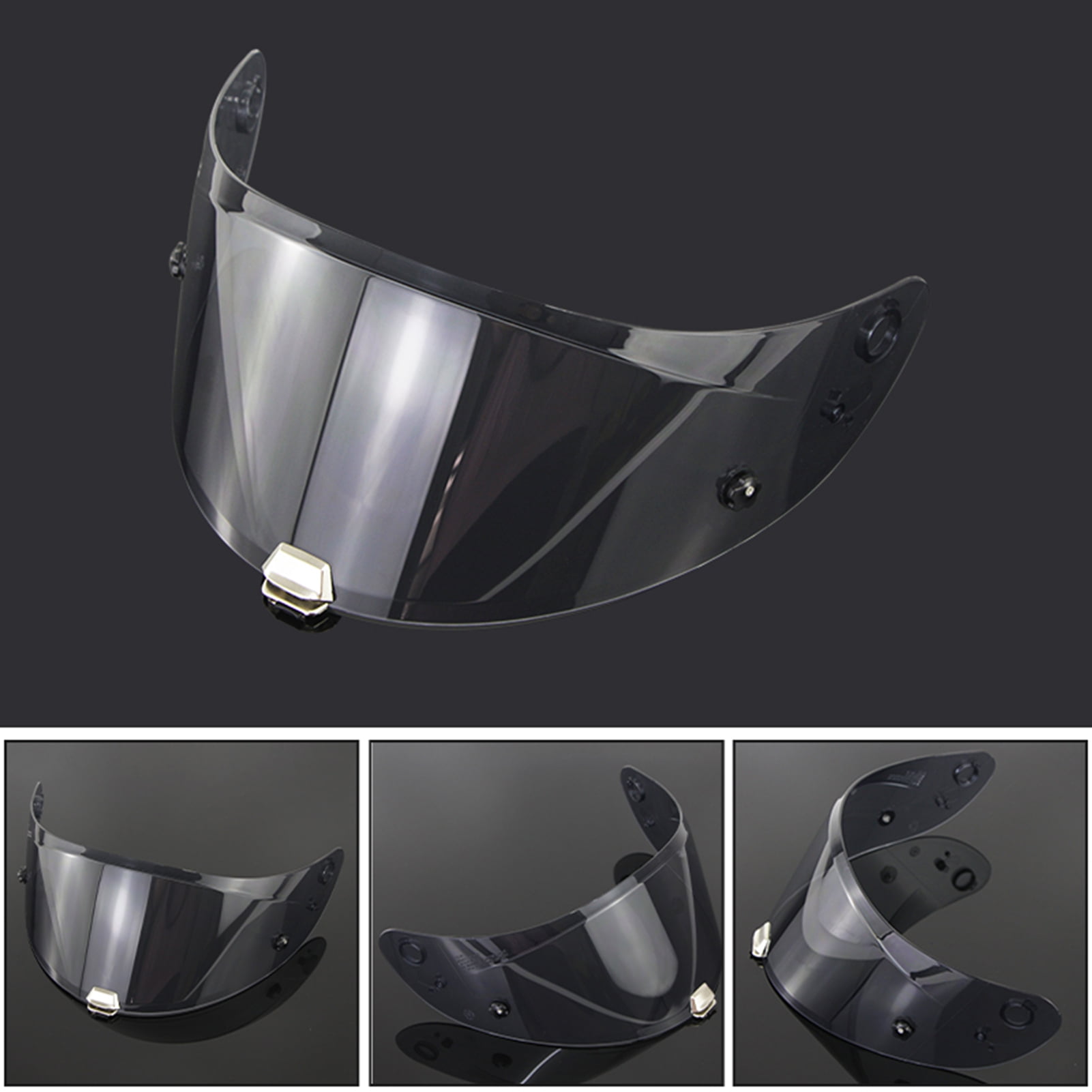 Opvise Helmet Visor Lens UV Protection Night Vision Safe Full Face Motorcycle Helmet Lens for HJ 26 RPHA11 RPHA70