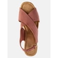 thumbnail image 4 of Time and Tru Women's X-Band Heeled Sandals, 4 of 6