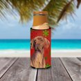 thumbnail image 3 of Vizsla Red and Green Snowflakes Holiday Christmas Ultra Hugger for slim cans, 3 of 6