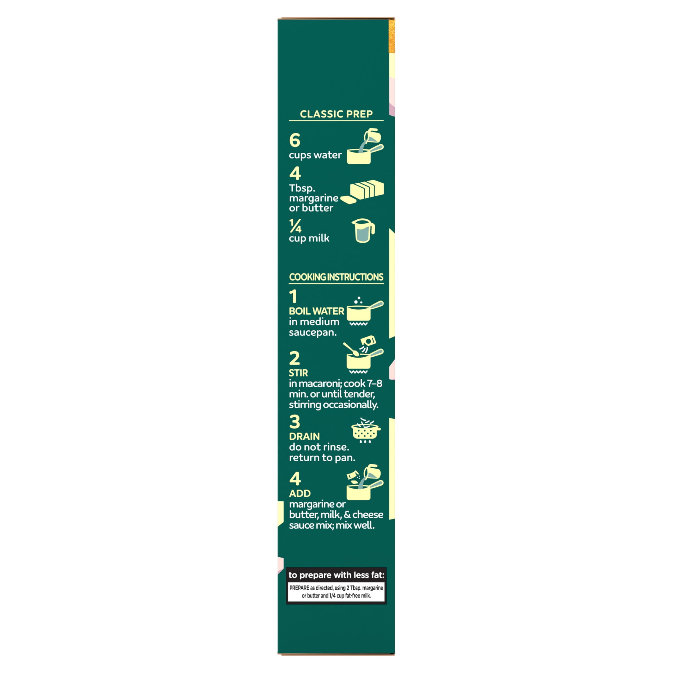 Kraft Garlic Parmesan Flavored Mac & Cheese Macaroni and Cheese Sauce Mix, Dinner Sides, 7.25 oz Box