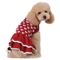 thumbnail image 4 of Bangus Robe Longue en Tricot pour Chien, Col Roulé, Chandail Chaud d'Hiver pour Chiot, Longues Robes, 4 of 5