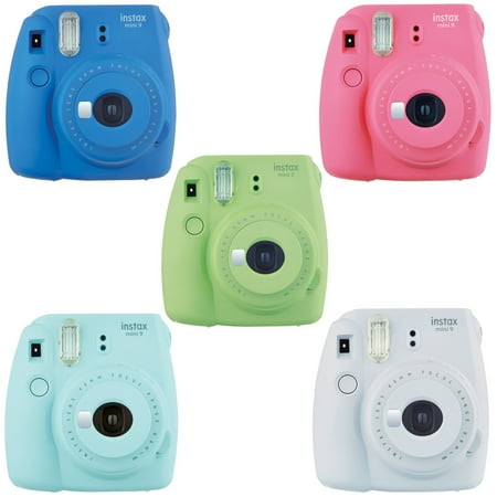 Low Light Camera Set - Fujifilm instax mini 9 Instant Film Camera (Lime Green)