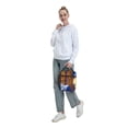 thumbnail image 6 of Lsque inside out 2 Pattern Insulated Lunch Bag – Lunch Box with Thick Insulation & Food-Grade PEVA Lining, Functional Compartments & Detachable Handle, 6 of 7
