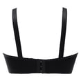 thumbnail image 5 of Wdgfv Bras for Older Women Charm Front Button Push Up Bras Supportive Lifting Bra Full Coverage Back Fat Wirefree Bras Black 36, 5 of 5