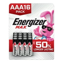 Energizer MAX AAA Batteries (16 Pack), Triple A Alkaline Batteries
