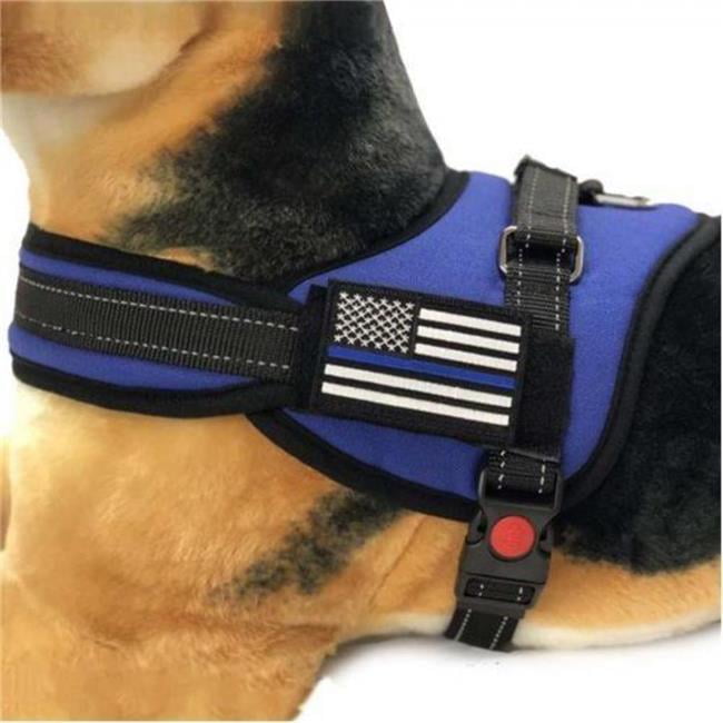 Blue line dog collar online