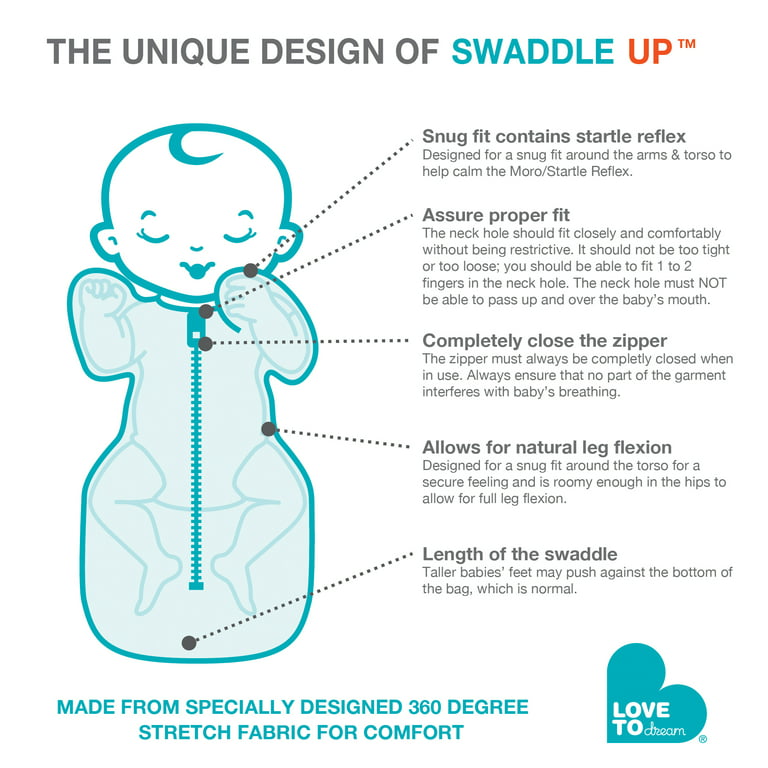  Love To Dream Swaddle UP, Blue, Newborn, 5-8.5 lbs.,  Dramatically better & Allow baby to sleep in their preferred arms up  position for self-soothing, snug fit calms startle reflex : Baby